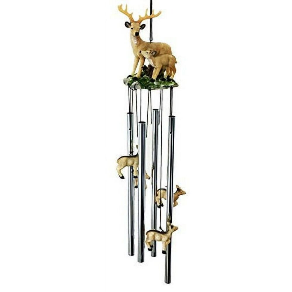 Deer Quincuncial Wind Chimes NEW